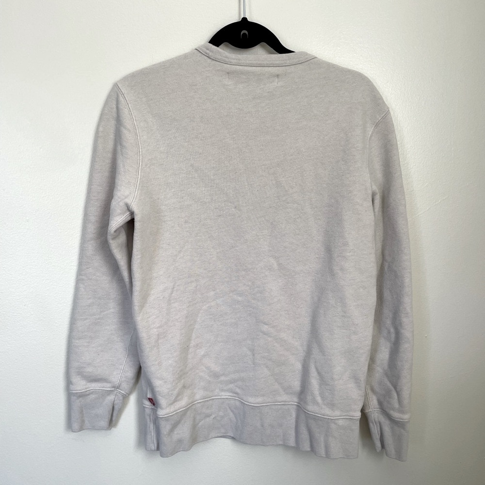 Levi's | Beige Classic Logo Pullover Sweatshirt | Men’s Small - Picture 5 of 6